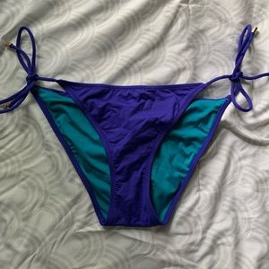Victoria’s Secret Medium Blue Swim Bottoms